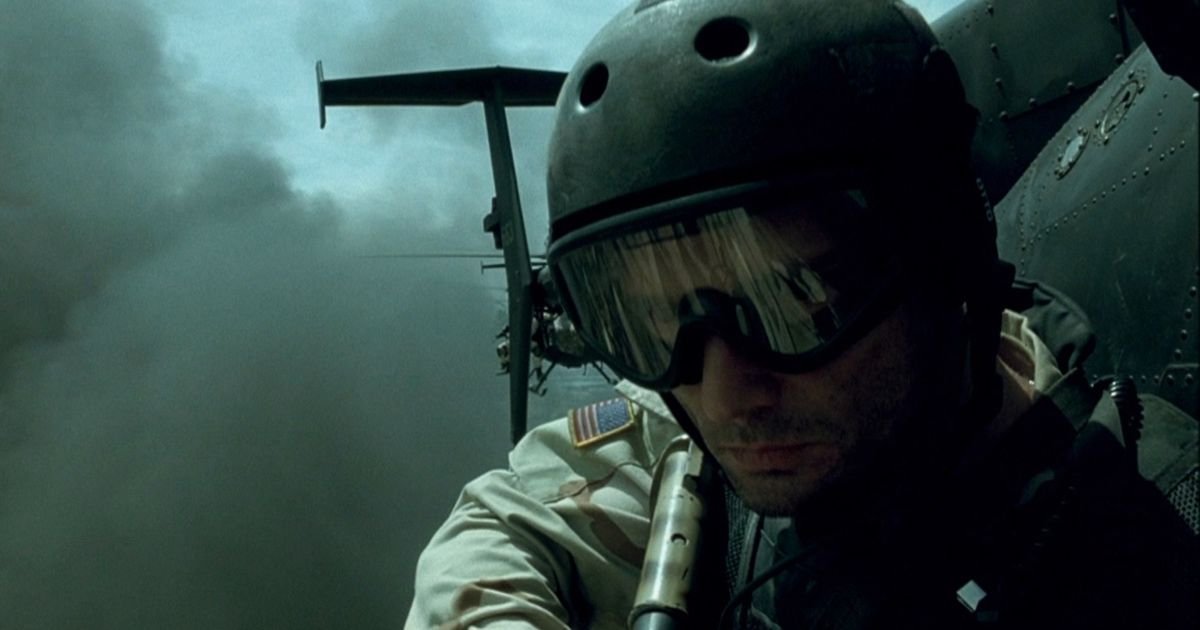 A scene from Black Hawk Down