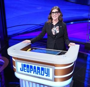 Mayim Bialik on "Jeopardy!" 