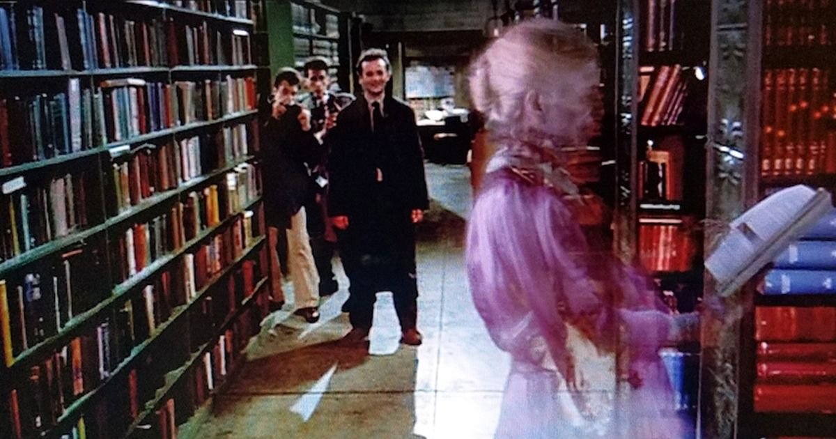 Ghostbusters Library Ghost