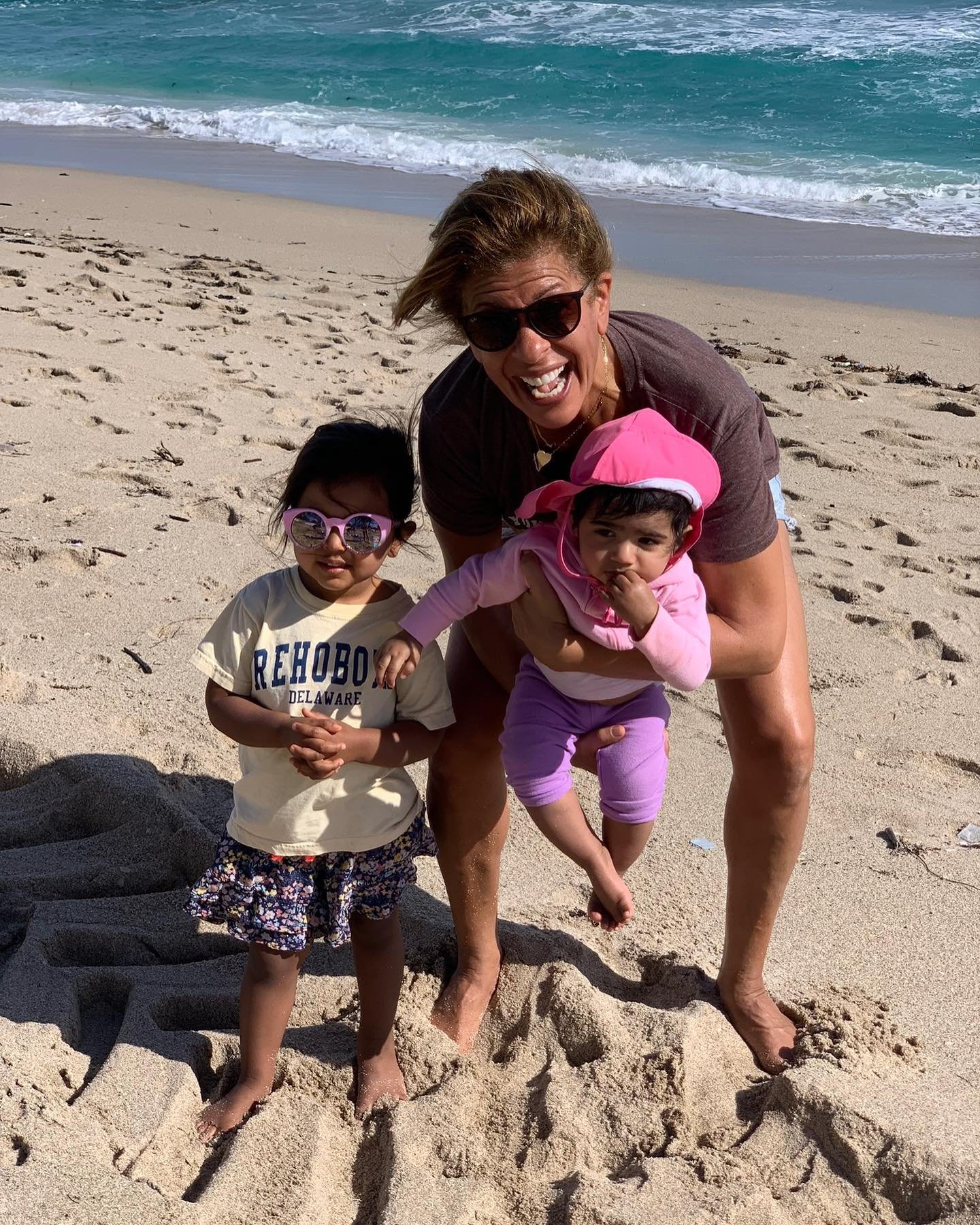Hoda Kotb with daughters Haley and Hope