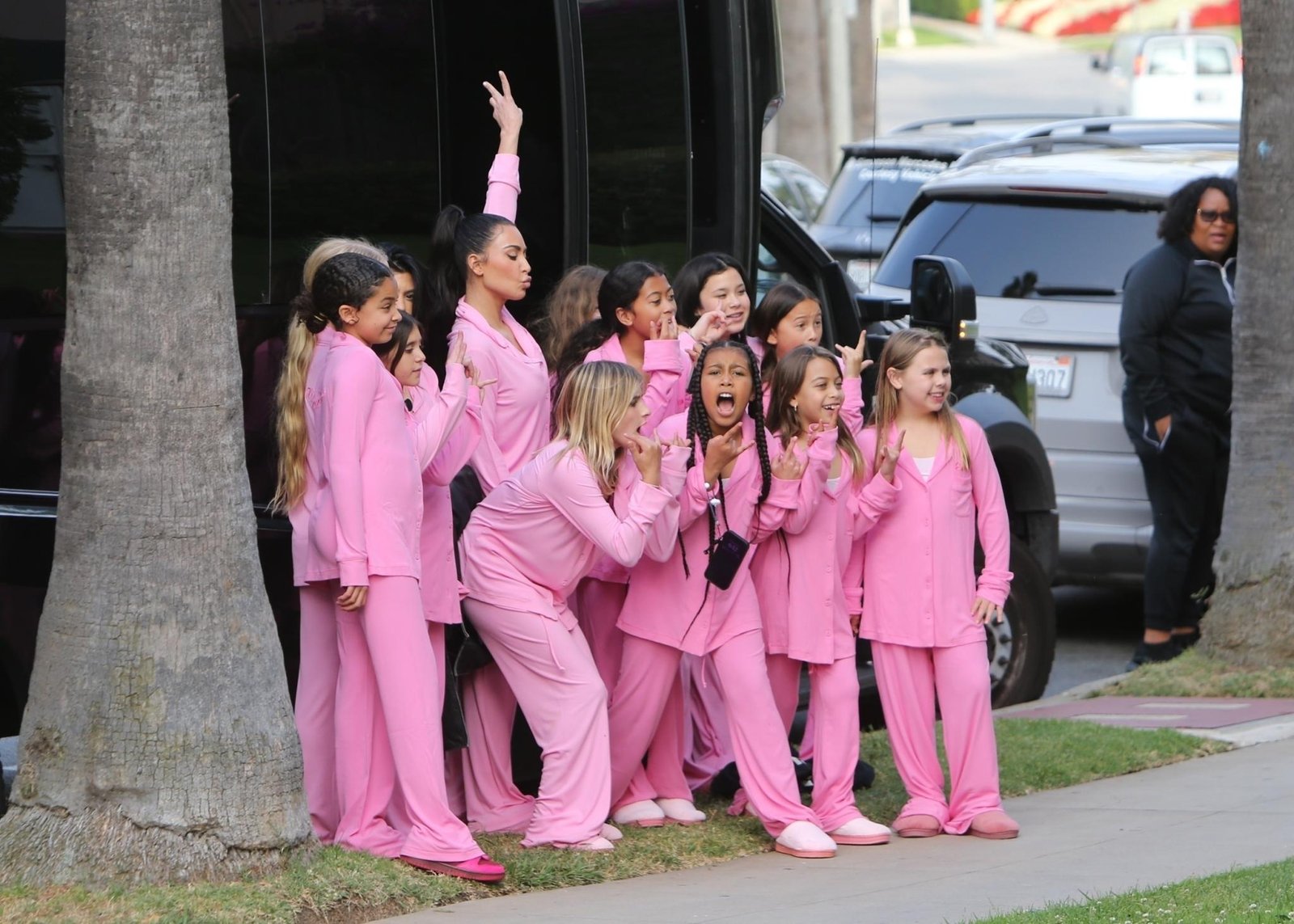 Kim Kardashian's daughter North West and her friends