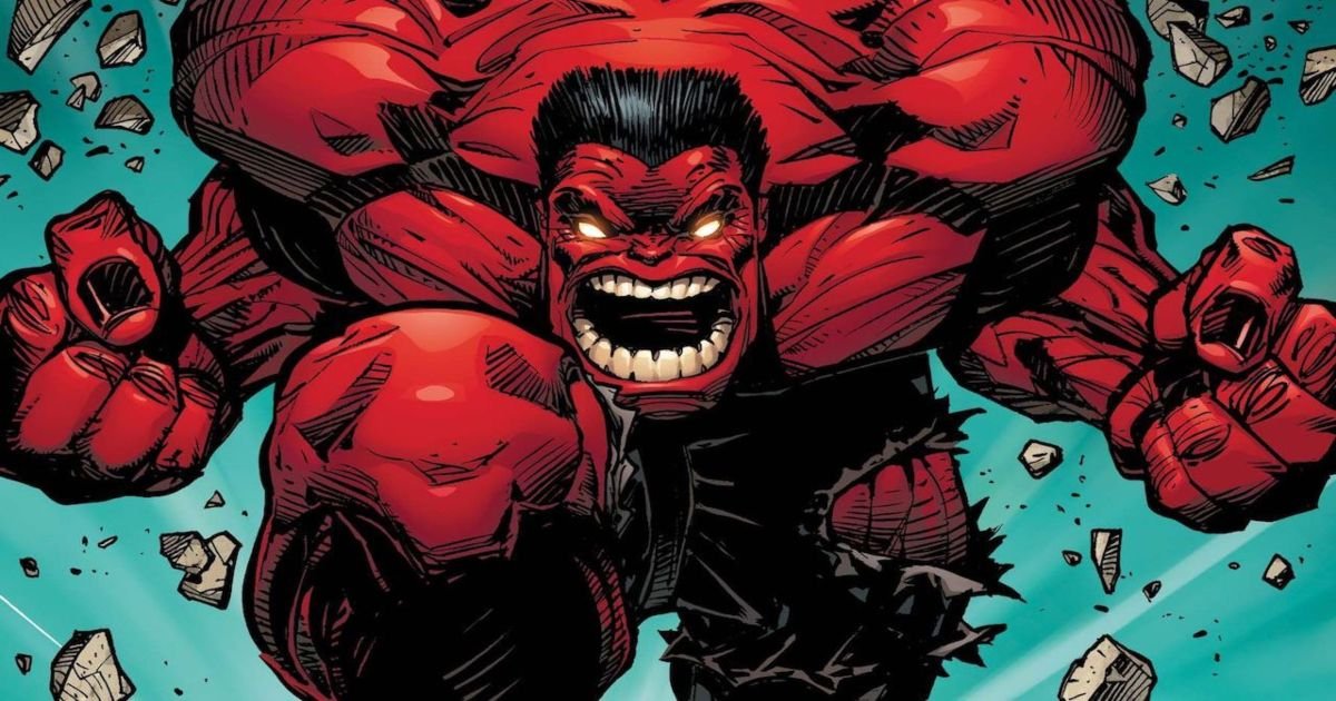 Red Hulk Raging