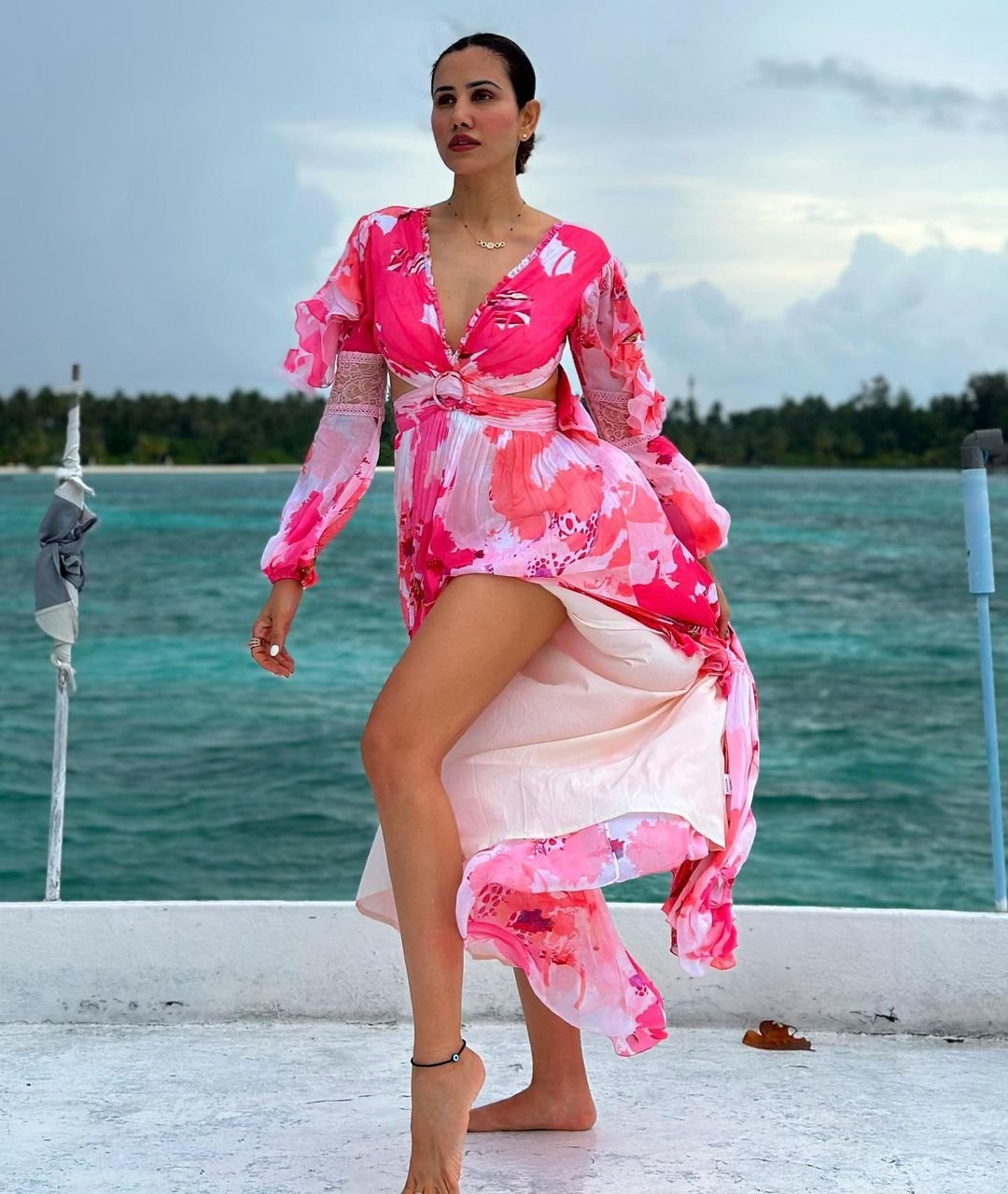 Sonnalli Seygall's Honeymoon Pictures from the Maldives
