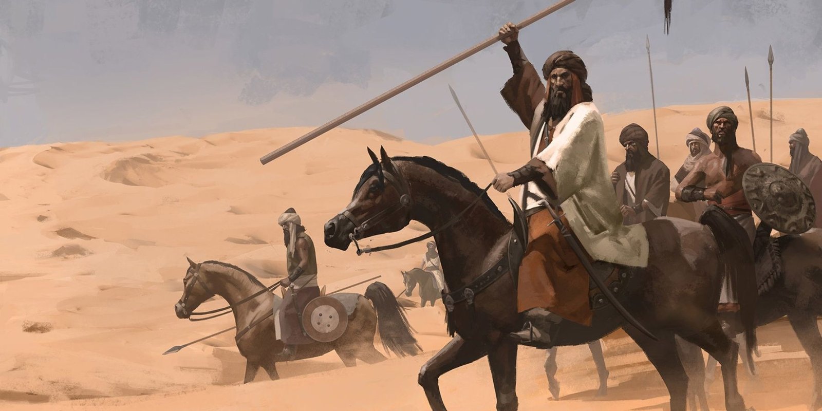 cavalry in the desert in mount and blade 2 bannerlord