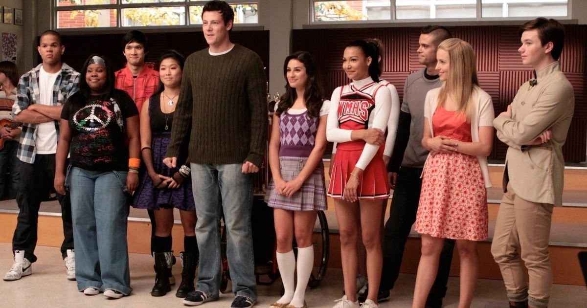 Glee Cast in practice