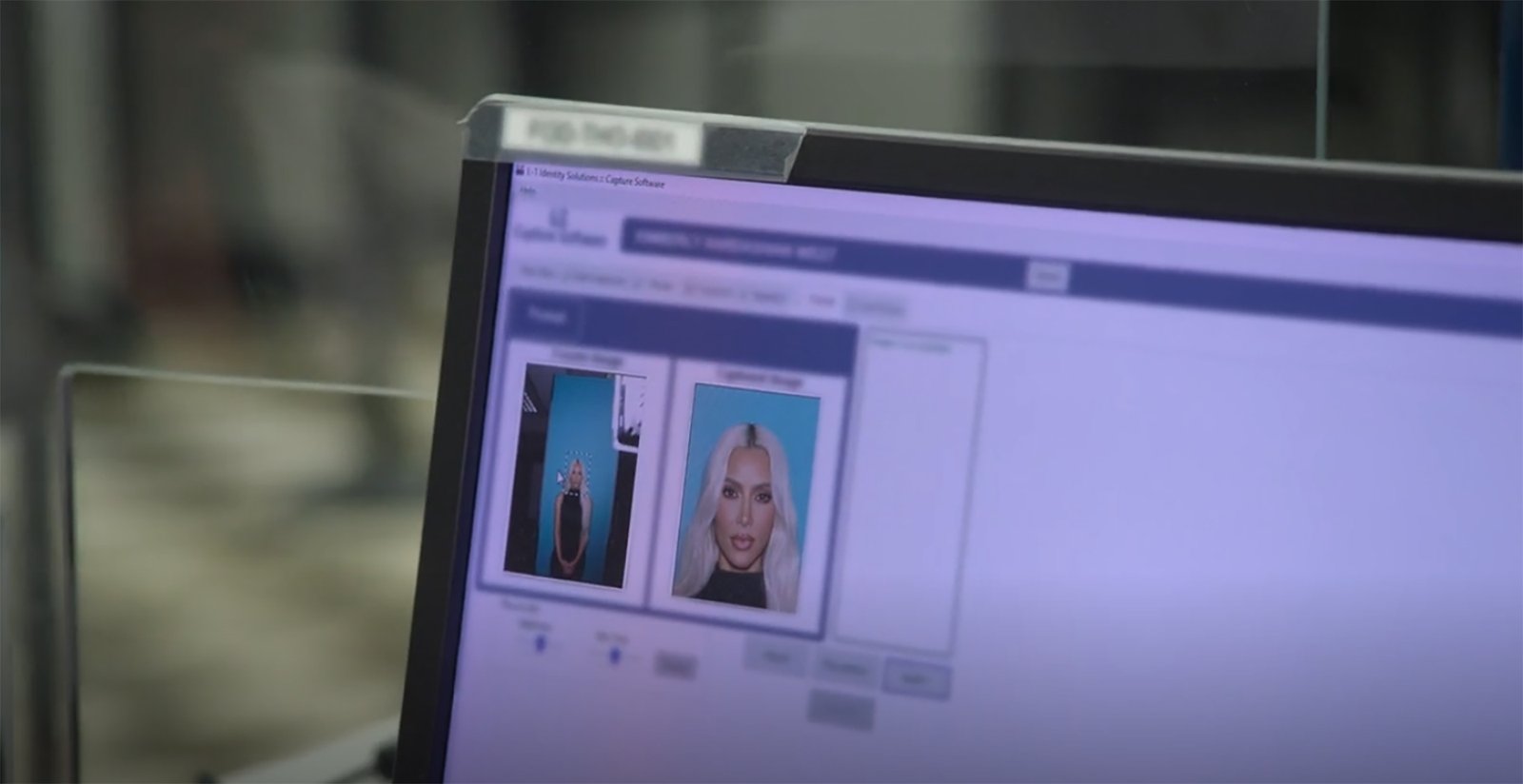 Kim Kardashian's driver's license photos