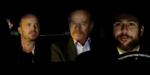Walter White and Bryan Cranston and Aaron Paul's Always Sunny cameos