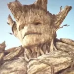 Groot robot for disney parks from guardians of the galaxy