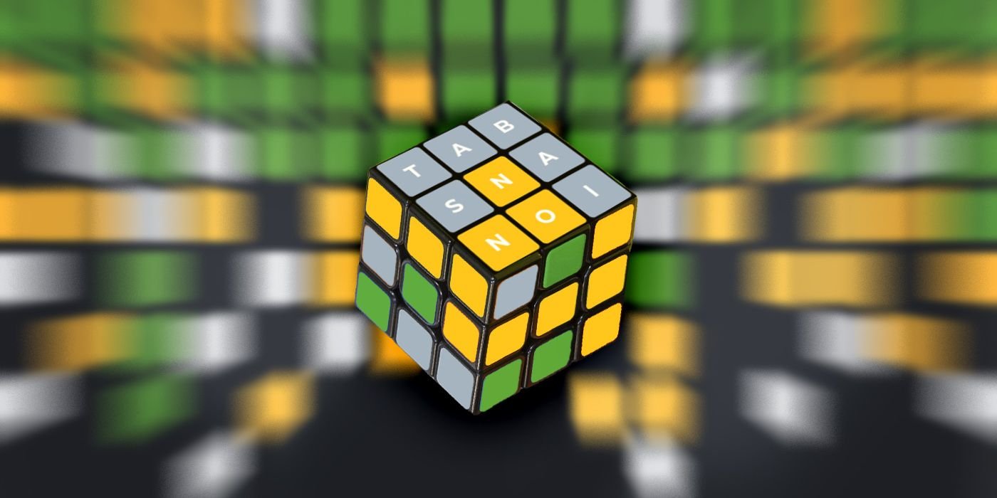 Wordle Rubix Cube