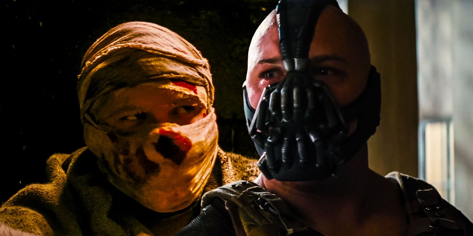The dark knight rises why bane wears a mask