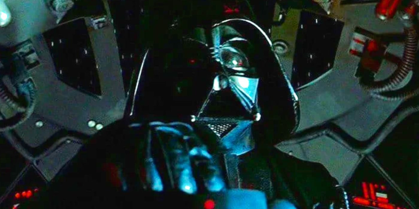 Vader Suvives Death Star in TIE Advanced