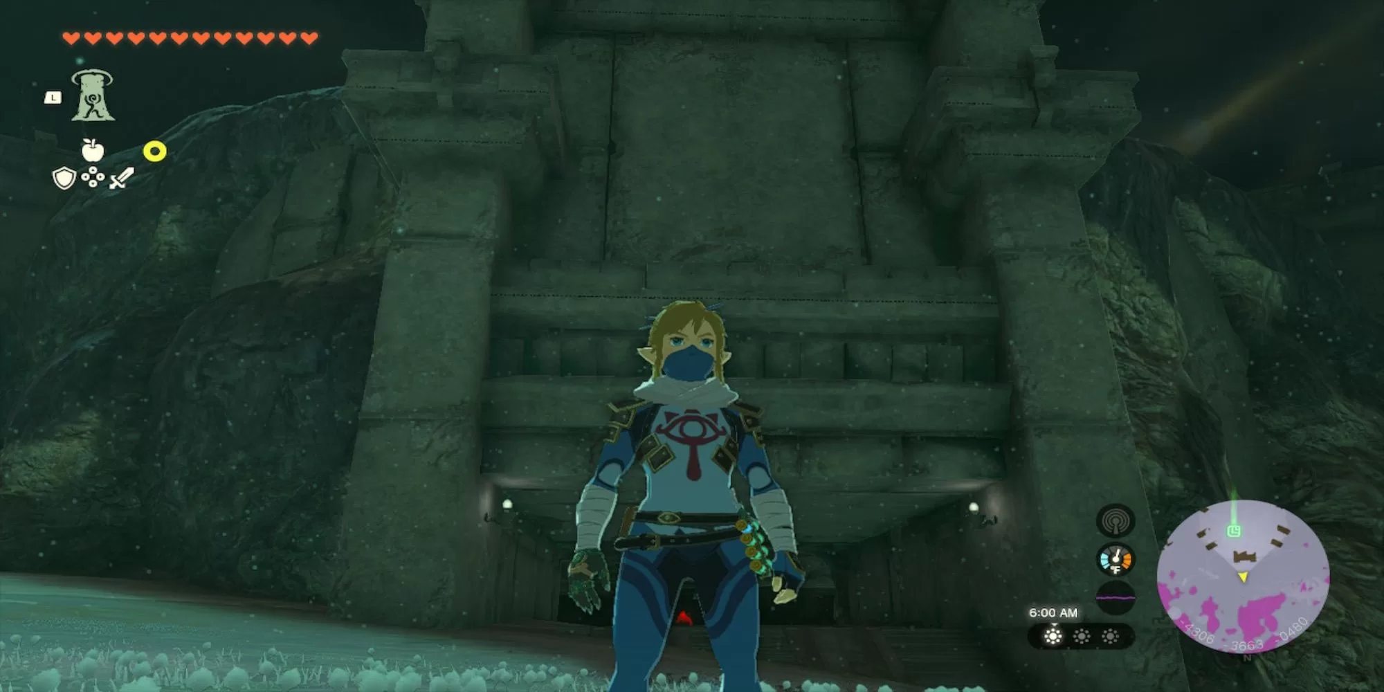The Legend of Zelda Tears of the Kingdom Coliseum Split Image