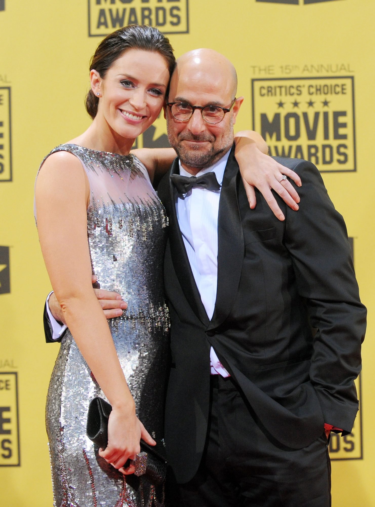 Tucci struck up a close friendship with Emily after the pair starred together in "The Devil Wears Prada."