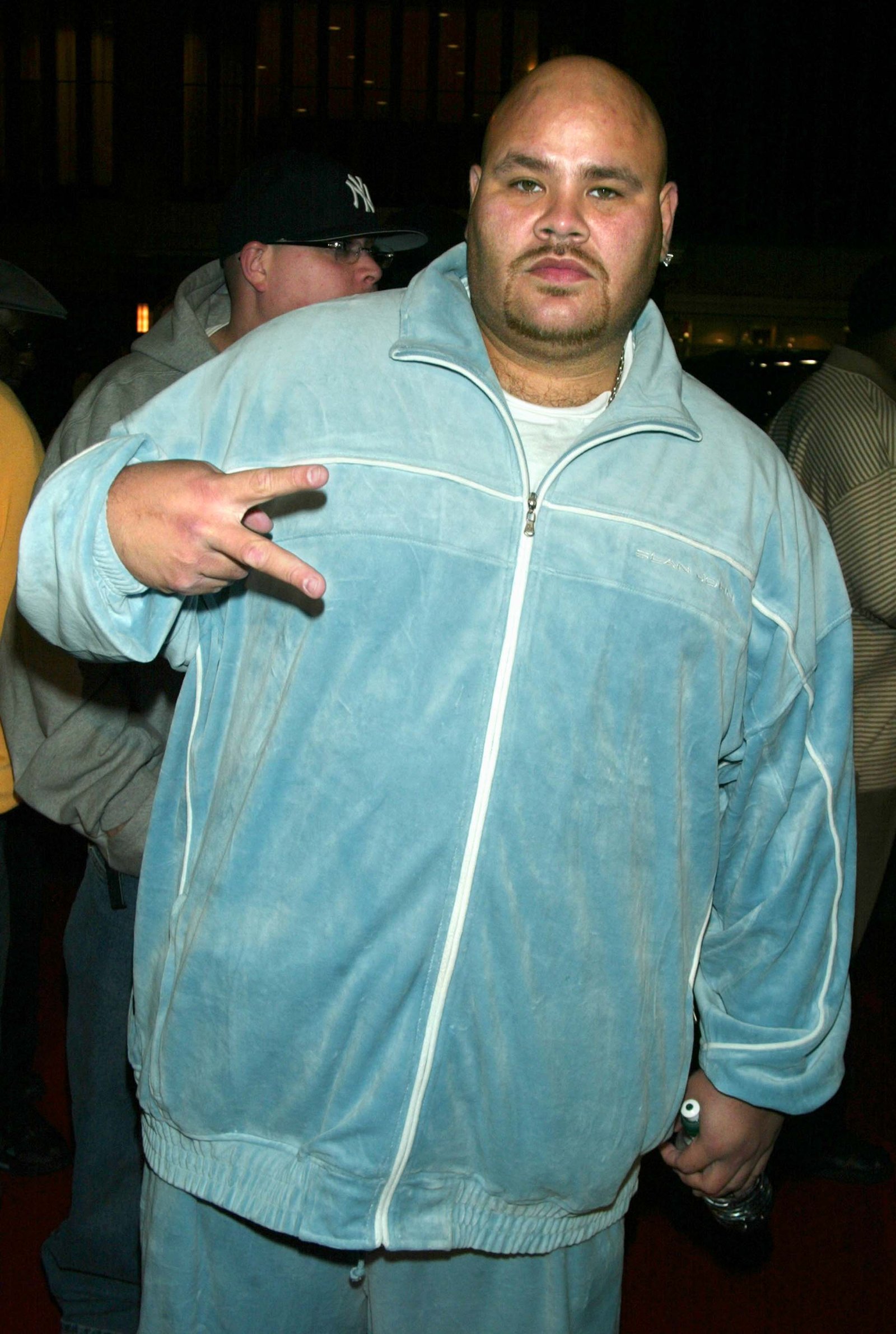 The rapper, pictured in 2002, said he weighed his heaviest at 470 pounds.