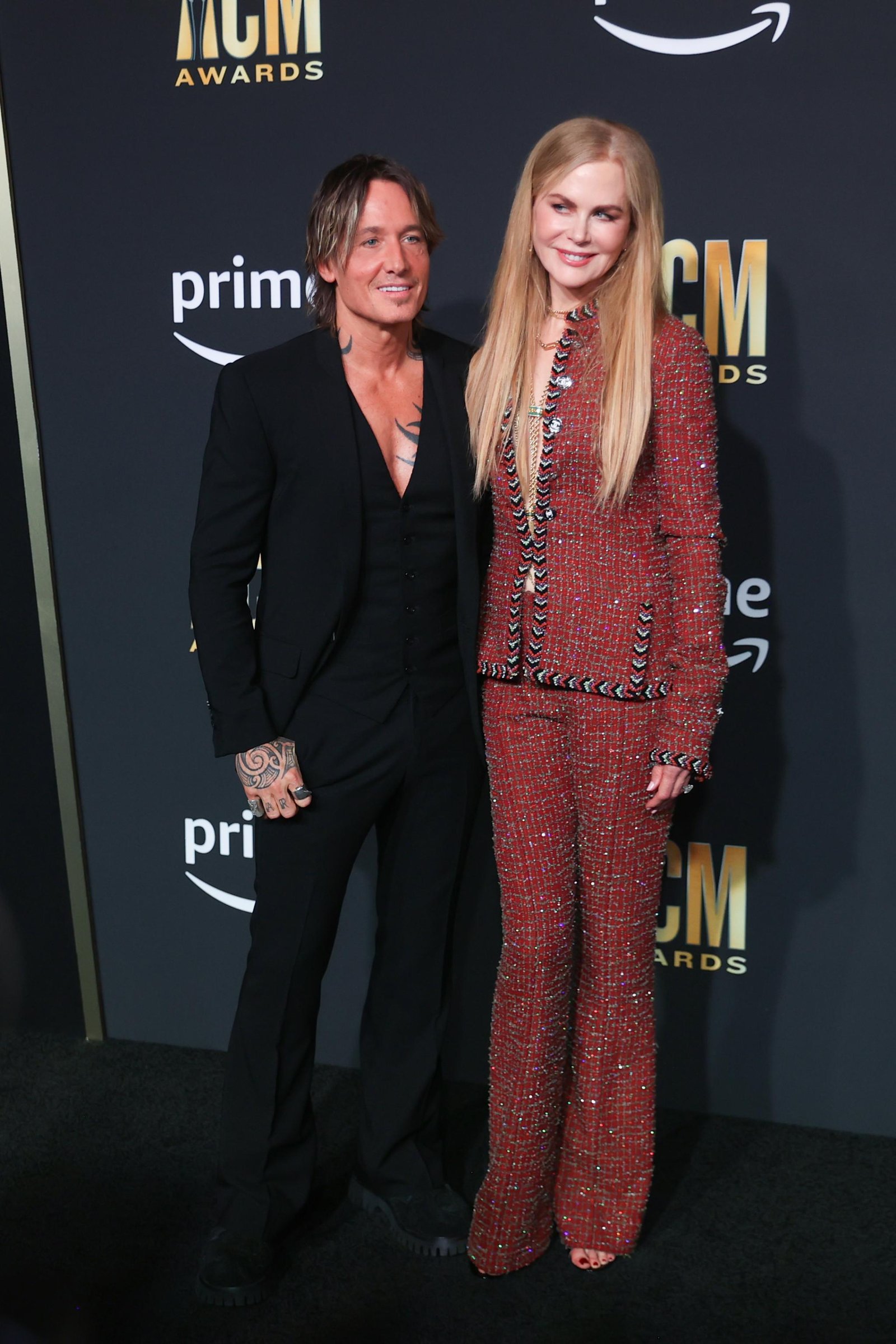 Keith Urban and Nicole Kidman at 2023 Country Music Awards