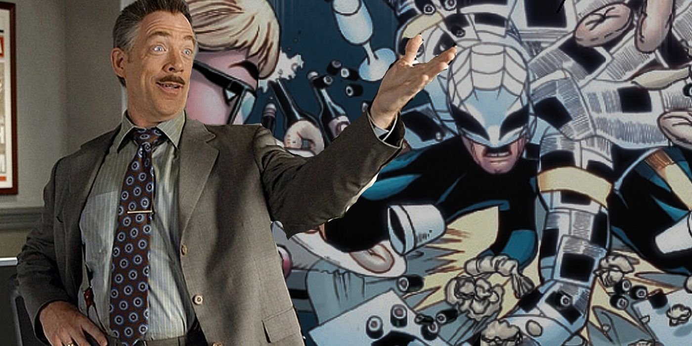 J Jonah Jameson Becomes Spider Man in New Spider Verse Hero HEADLINE