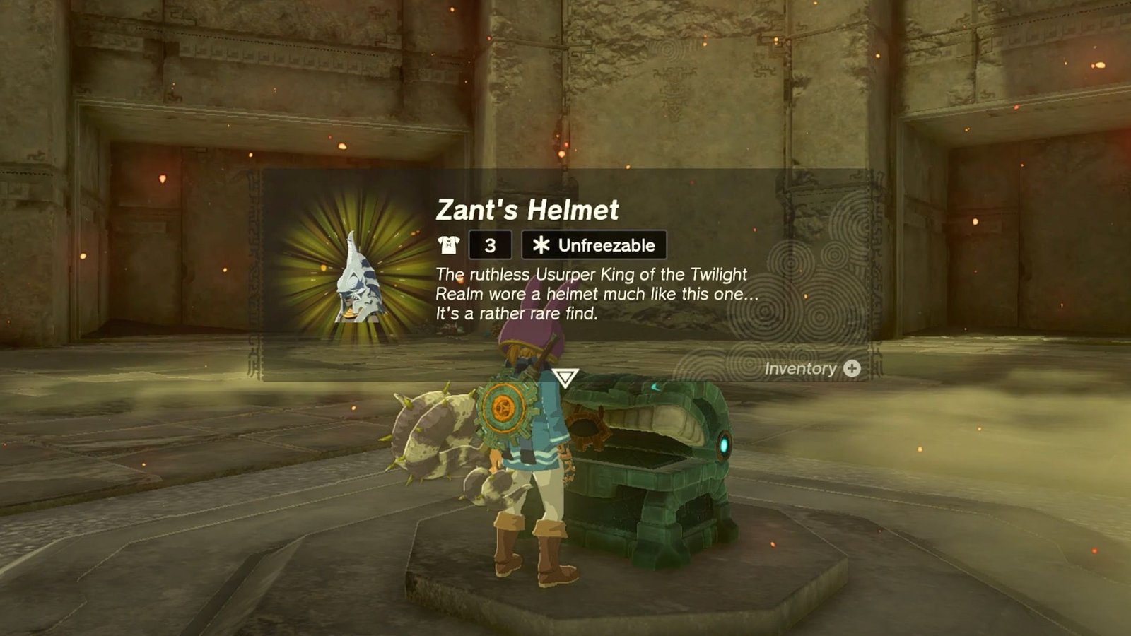 Zant's Helmet in Zelda_ Tears of the Kingdom