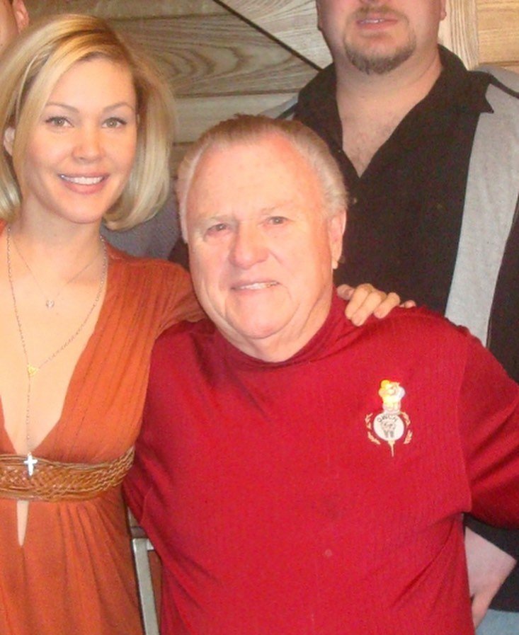 Shanna Moakler with her dad