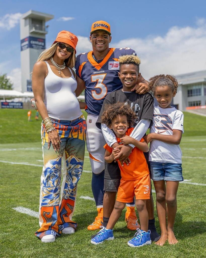 Ciara, Russell Wilson and kids
