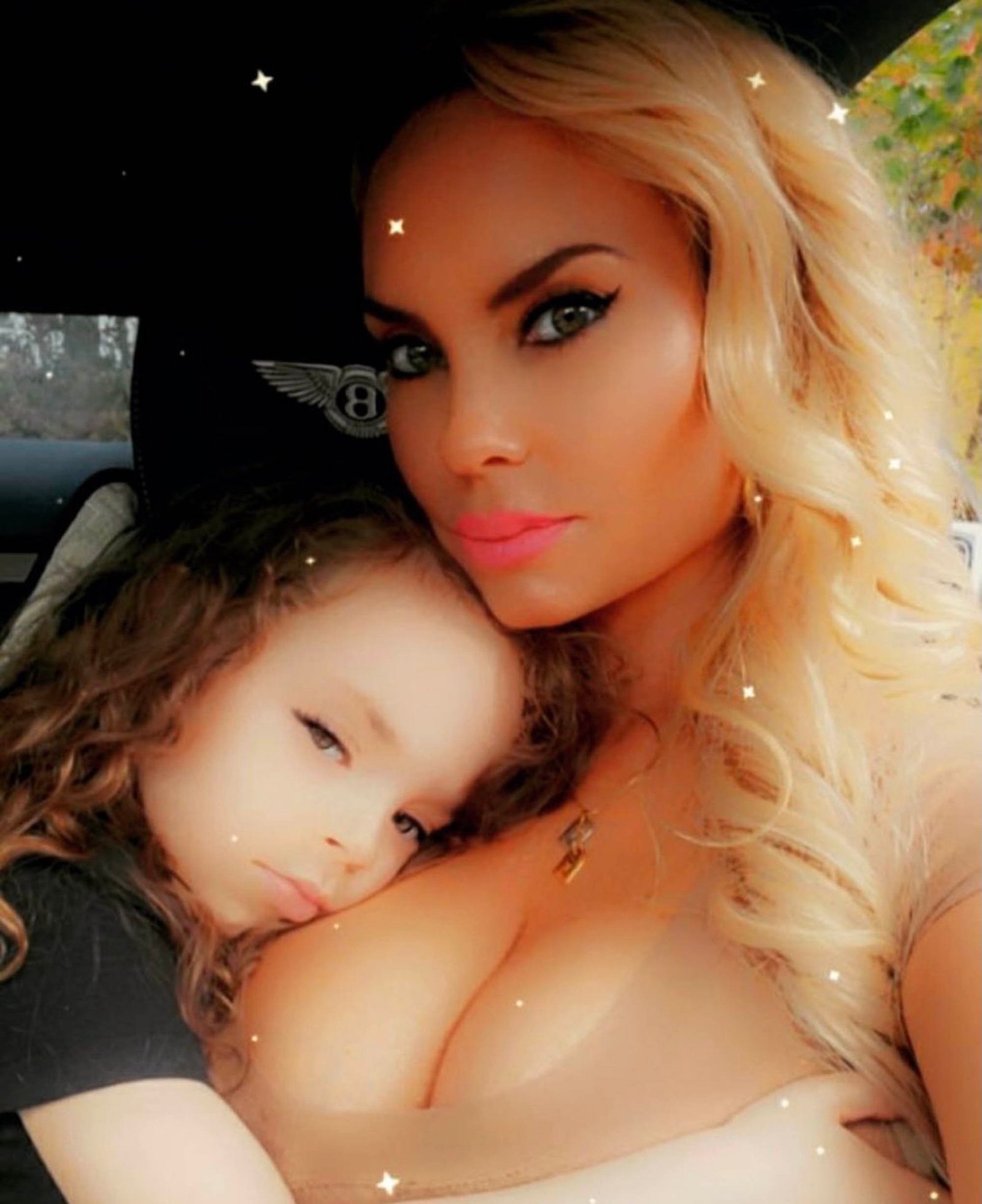 Coco Austin and Chanel.