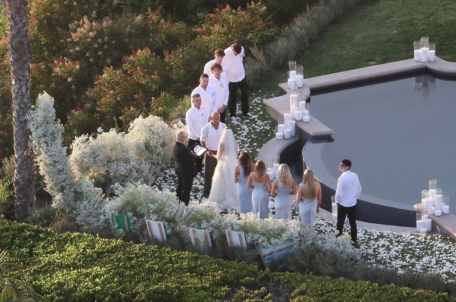 Tish Cyrus , Dominic Purcell wedding